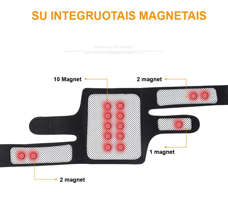 Kelių diržai su magnetais "Šiluma 10"