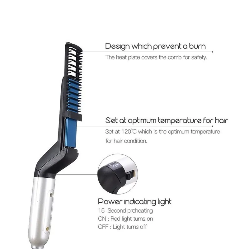 Plaukų tiesintuvas vyrams "Hair Care Pro 3"