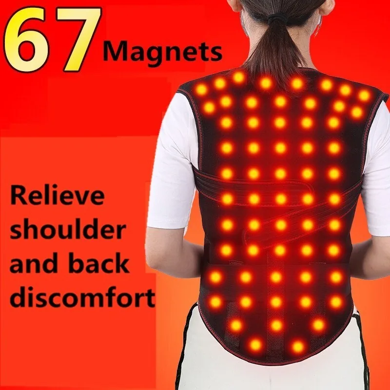 Šildanti liemenė "Tourmaline Heating Deluxe" (67 magnetai)