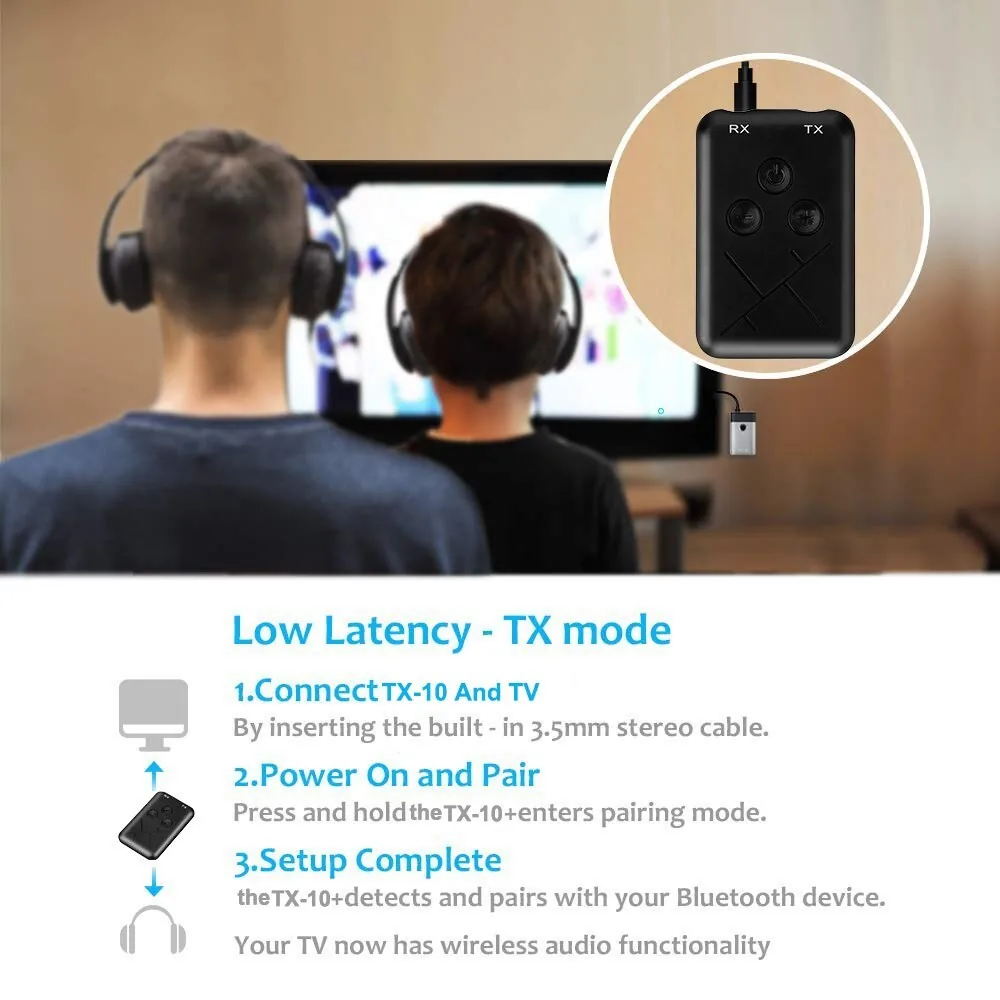 Bluetooth 4.2 siųstuvas imtuvas "Best Sound Ultra 7" (Wireless