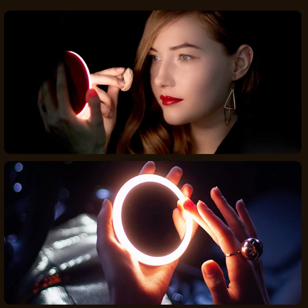 USB įkraunamas LED makiažo veidrodis "Premium Makeup Pro 2"