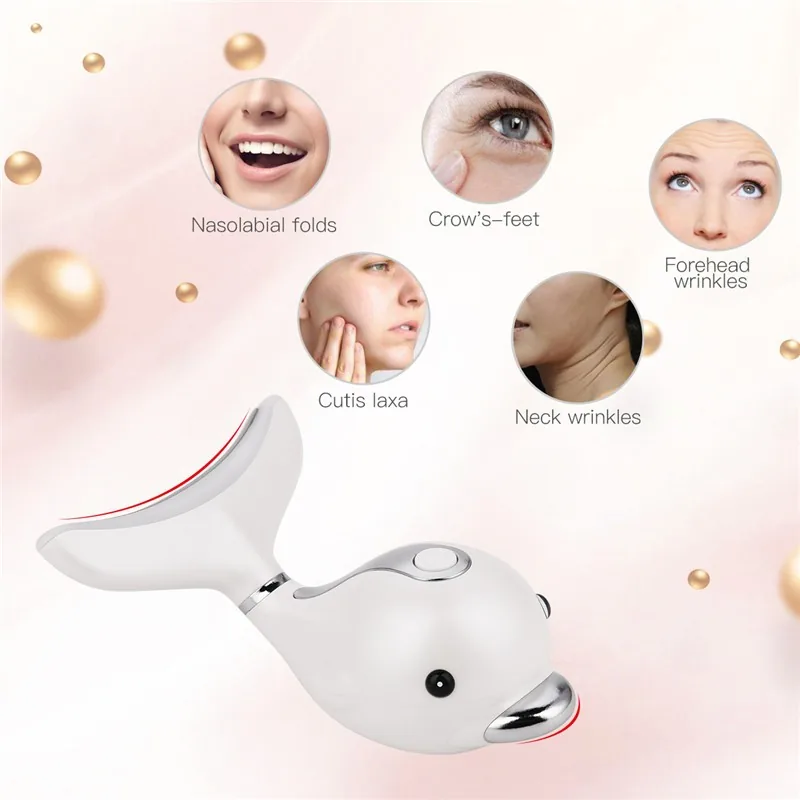 Elektroninis šiluminis kaklo masažuoklis "Beauty Fish Deluxe"