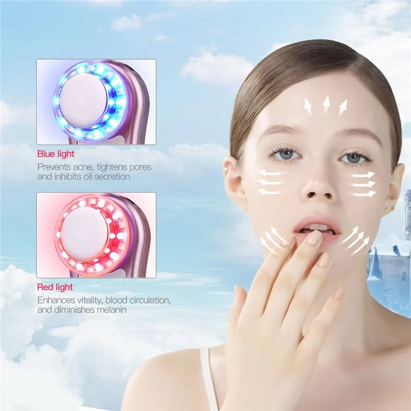 Fotonoterapinis veido masažuoklis "Premium Beauty Pro 8"