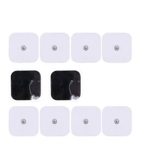 Silikono gelio elektrodai "ProTraining 5" (5 x 5 cm, 10 vnt.