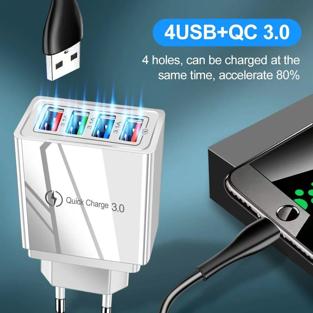 Universalus USB pakrovėjas "SuperSpeed Deluxe 4" (5V 3.