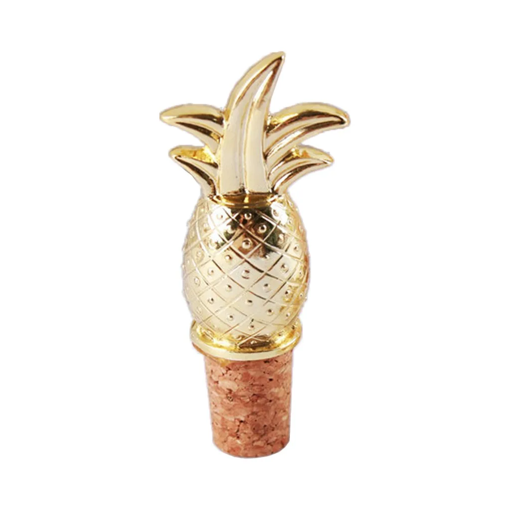 Šampano ir vyno butelio kamštis "Gold Pineapple"