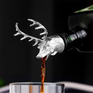 Šampano ir vyno butelio kamštis "Premium Silver Elk 3"