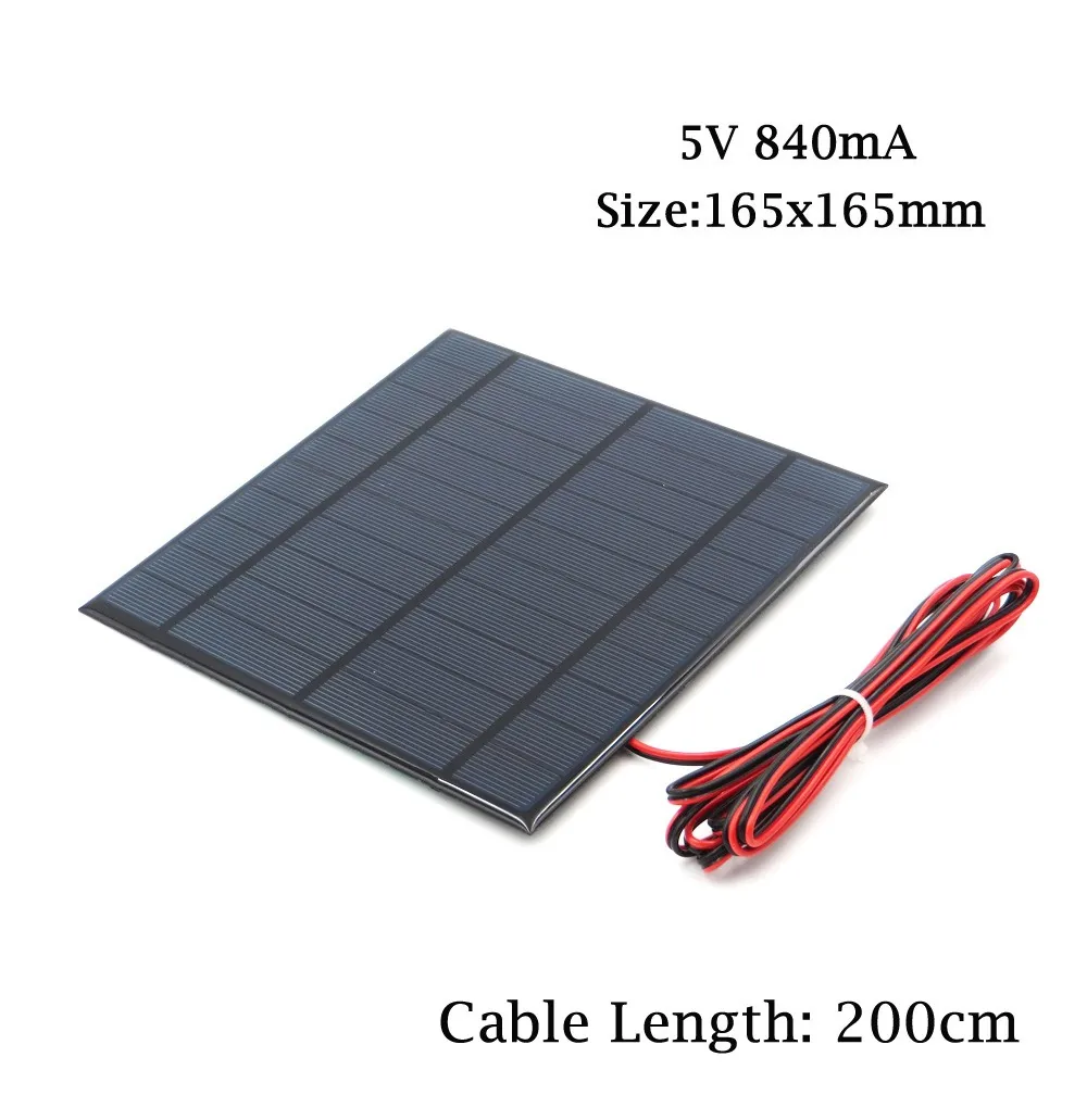 Saulės modulis "Solar Power Mini" (5 V 840 mA)