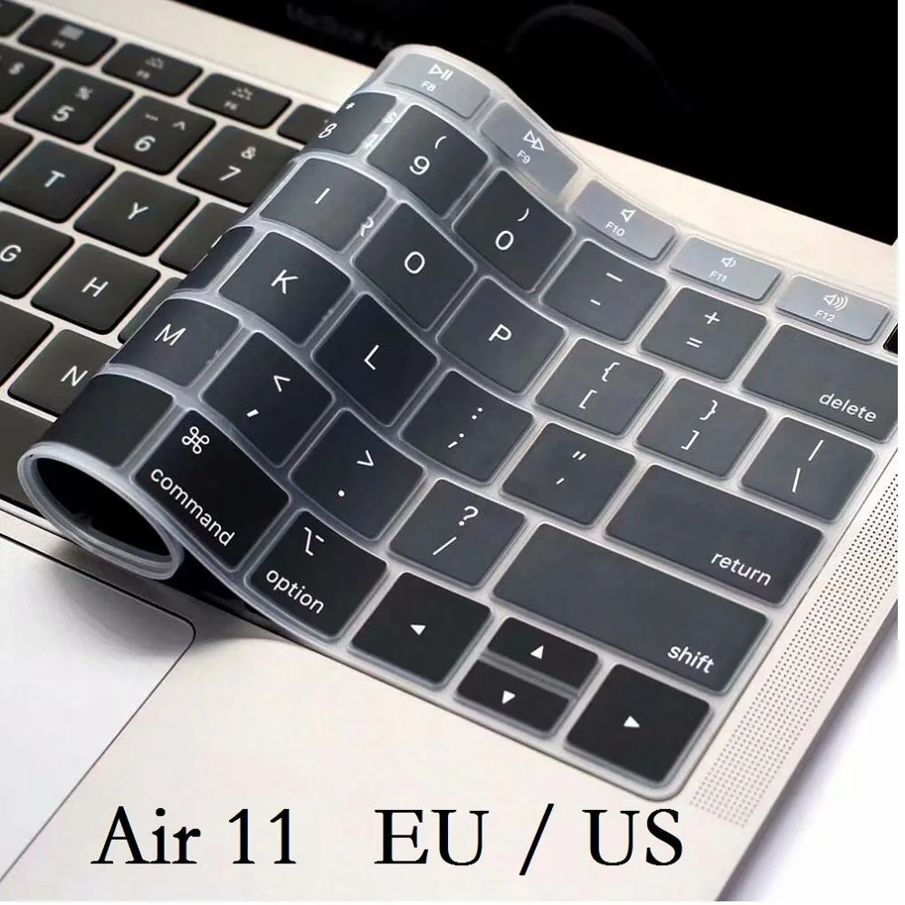 Silikoninė apsauga nešiojamo kompiuterio klaviatūrai "Macbook