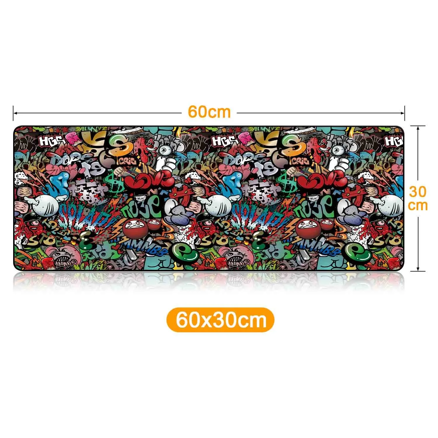Super didelio dydžio pelės kilimėlis "Anti-slip Pro 2" (60 x 30