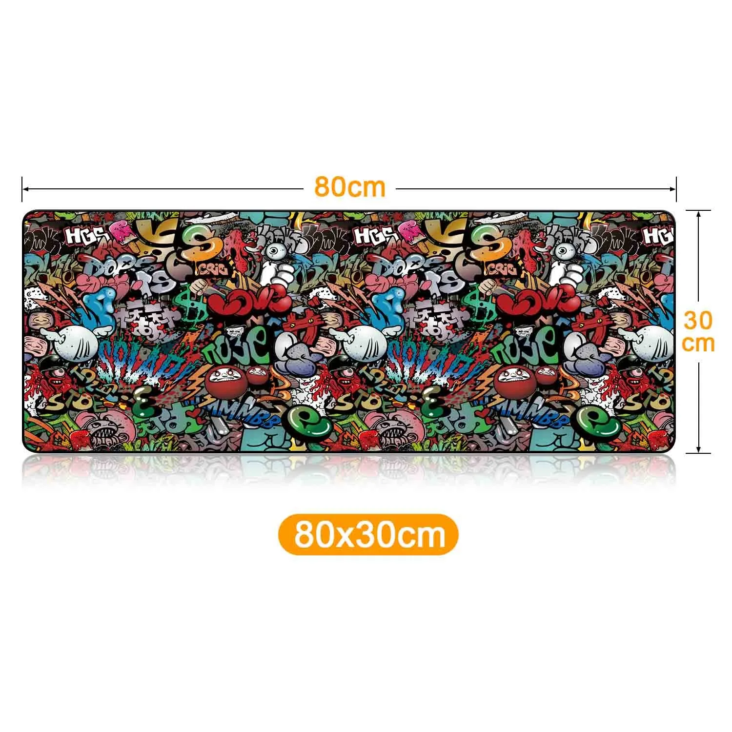 Super didelio dydžio pelės kilimėlis "Anti-slip Pro 2" (80 x 30