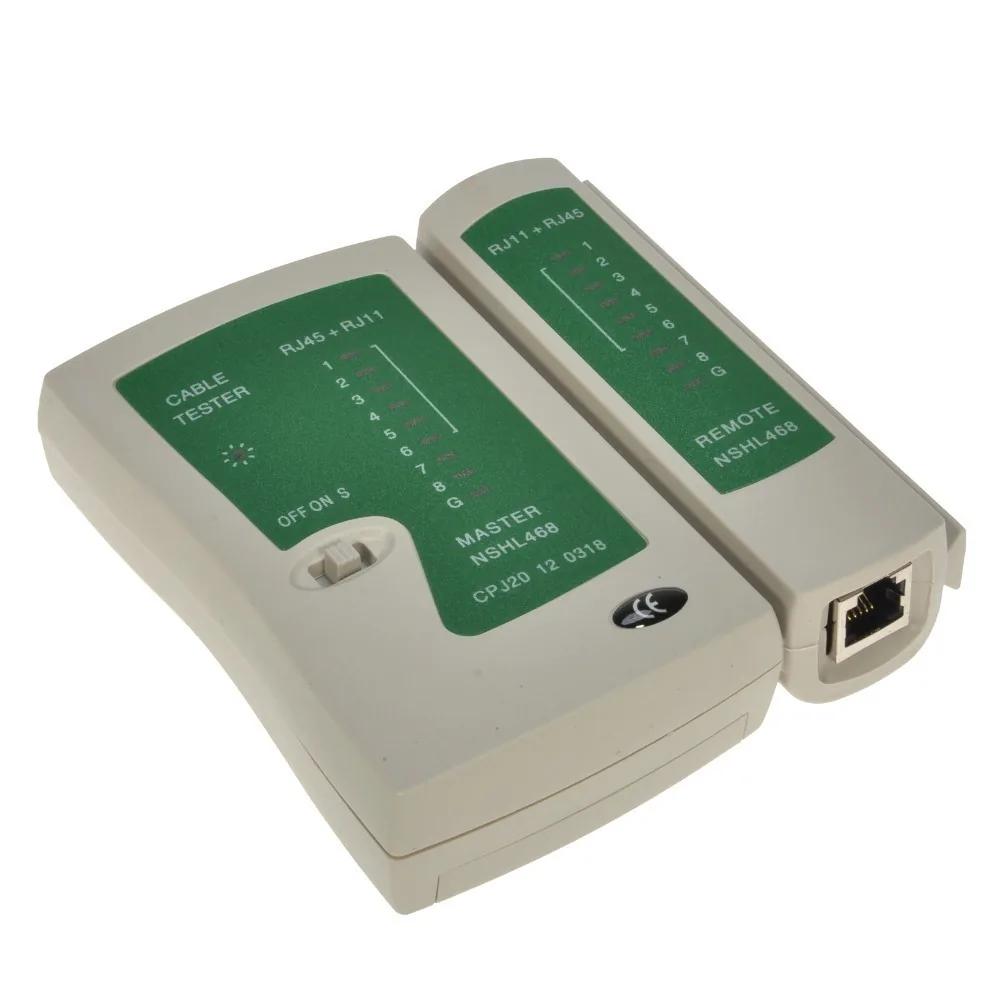 RJ45 Tinklo kabelių matuoklis "Tikras meistras"