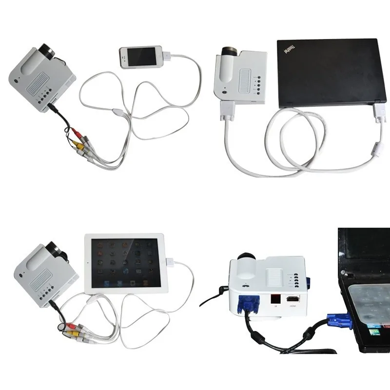 LED projektorius (Mini multimedija)