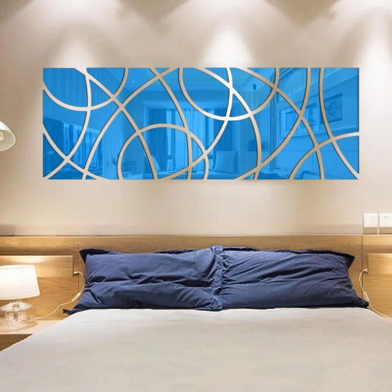 Veidrodiniai lipdukai "Puikieji ornamentai 7" (140 x 30 cm)
