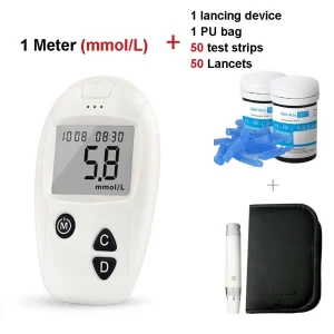 Cukraus ir gliukozes kiekio kraujyje matuoklis "Cukrius" (mmol