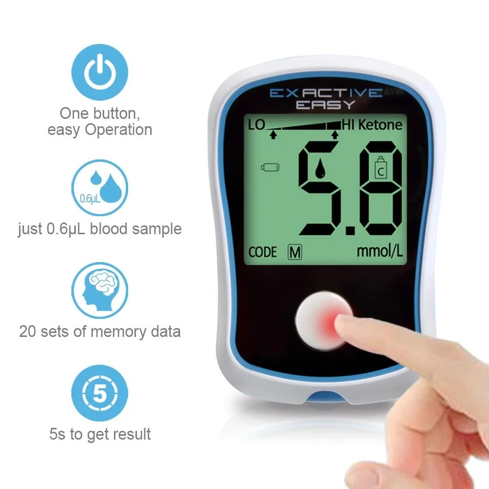 Cukraus ir gliukozes kiekio kraujyje matuoklis "Blood Sugar