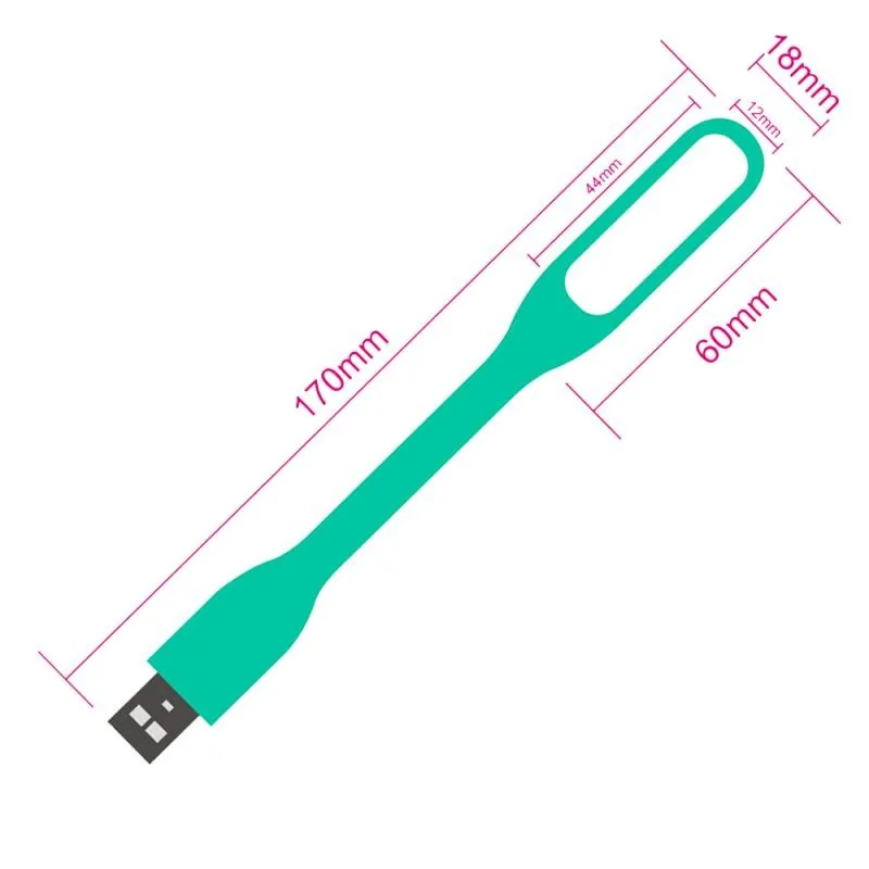 USB LED lankstus šviestuvas "Mini Luminor"