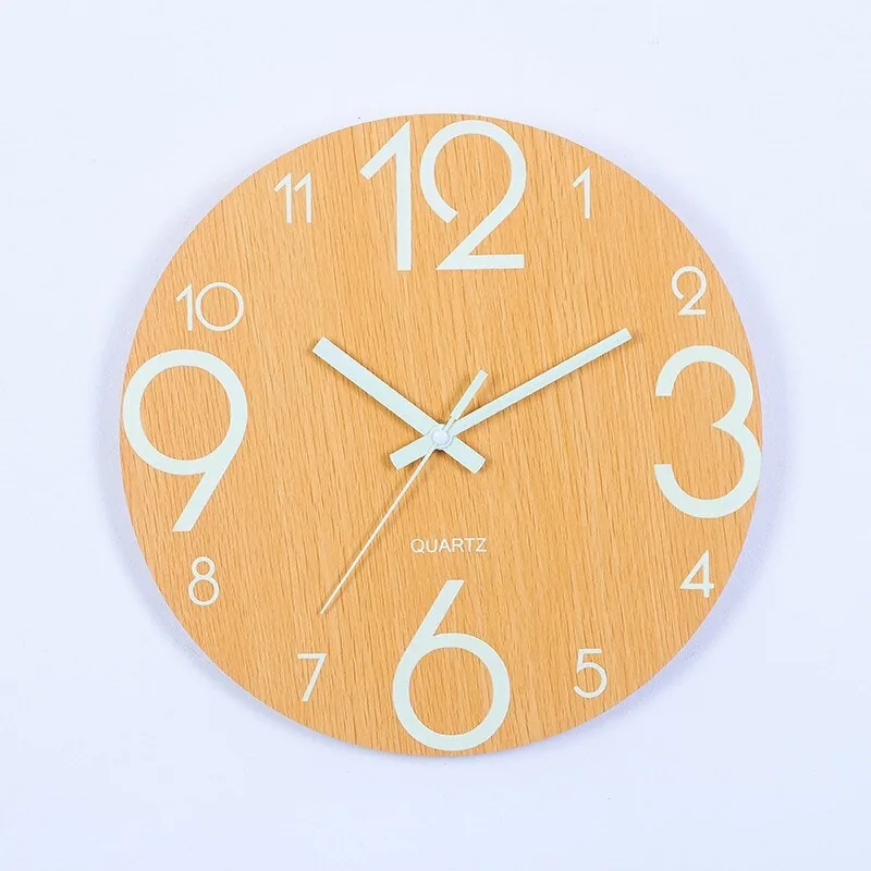 Sieninis laikrodis "Tebūnie šviesa 9" (30 cm)