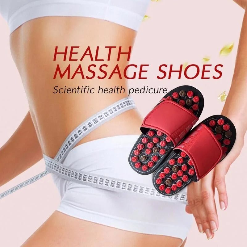 Akupresūrinės masažinės šlepetės "Rotating Acupressure Pro"