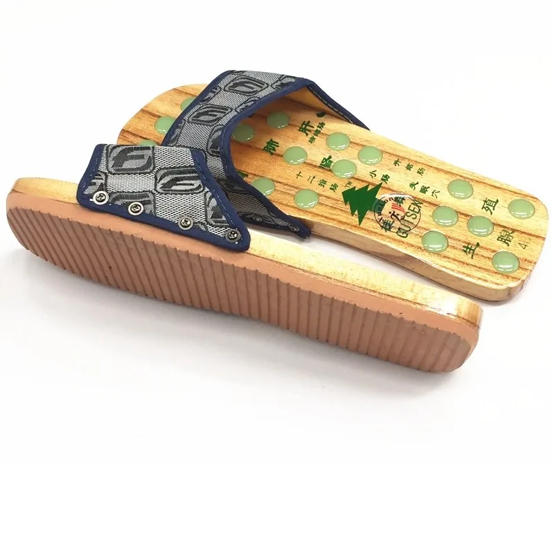 Akupresūrinės masažinės šlepetės "Jade & Wood House Slippers"