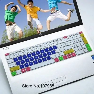 15 colių apsauginė klaviatūros plėvelė skirta HP ENVY X360
