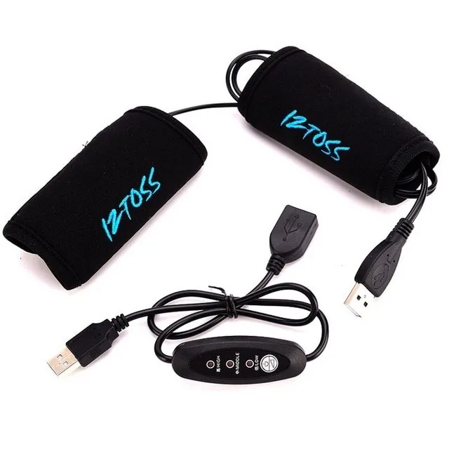 Motociklo, motorolerio rankenų USB šildytuvas "Winter Confort"