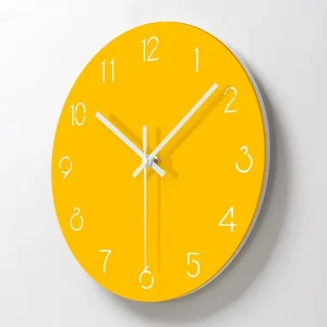 Minimalistinio stiliaus laikrodis "The Beauty of Color.