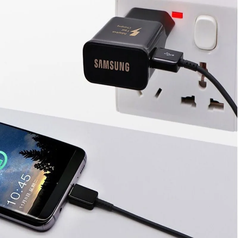 Originalus greito krovimo įkroviklis "Samsung" (15W USB)