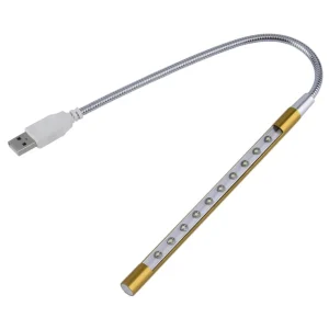 USB LED lankstus šviestuvas "10 LED Luminor"