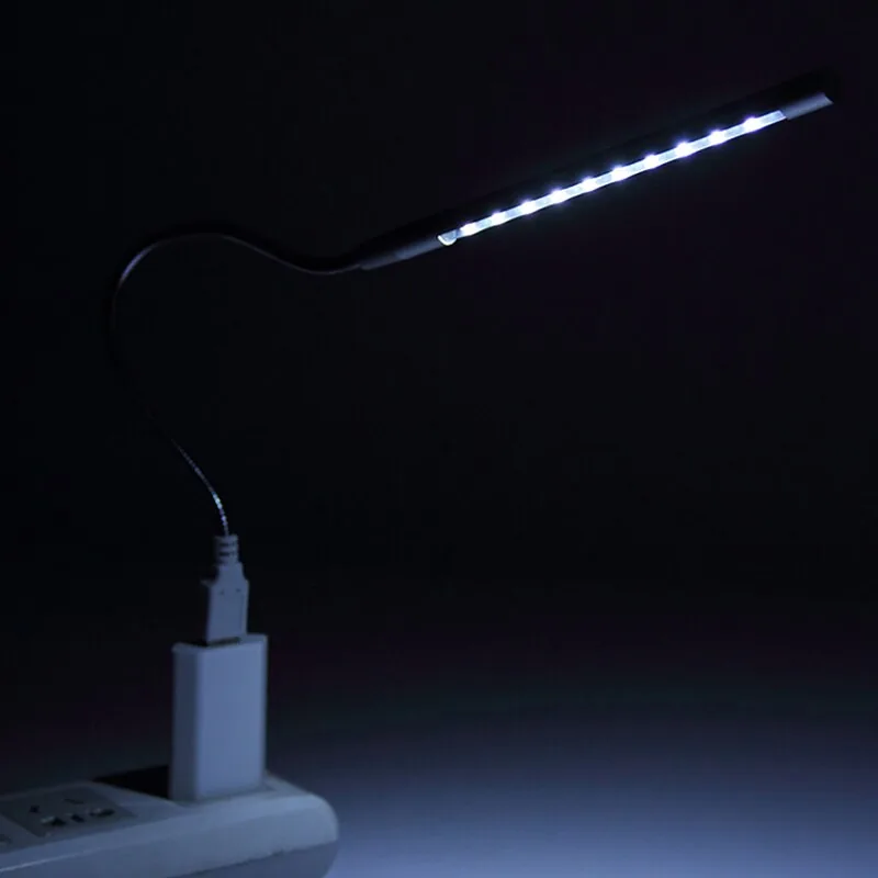 USB LED lankstus šviestuvas "10 LED Luminor"