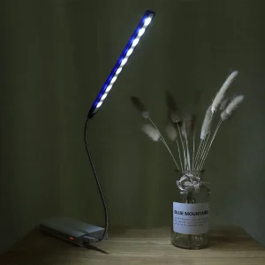 USB LED lankstus šviestuvas "10 LED Luminor"