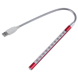 USB LED lankstus šviestuvas "10 LED Luminor"
