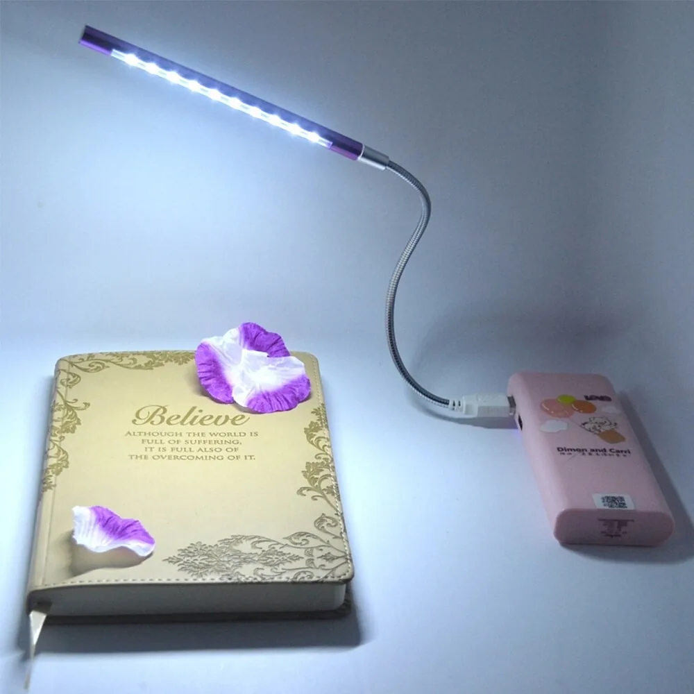 USB LED lankstus šviestuvas "10 LED Luminor"