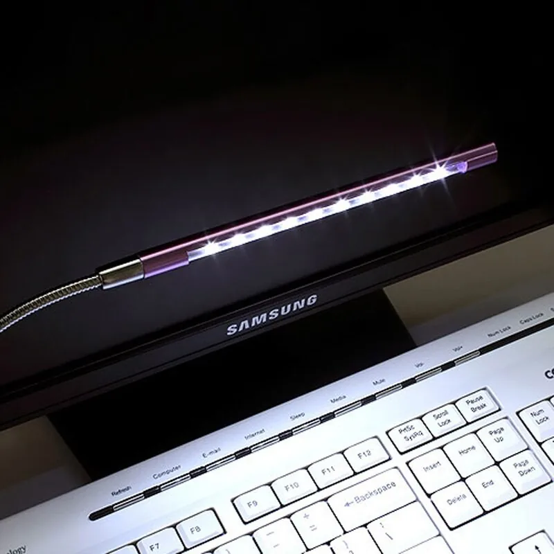 USB LED lankstus šviestuvas "10 LED Luminor"