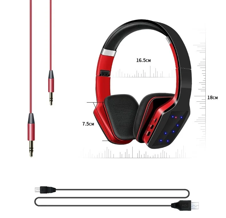 Belaidės ausinės "Stiliaus elegancija" (Wireless Headphones)