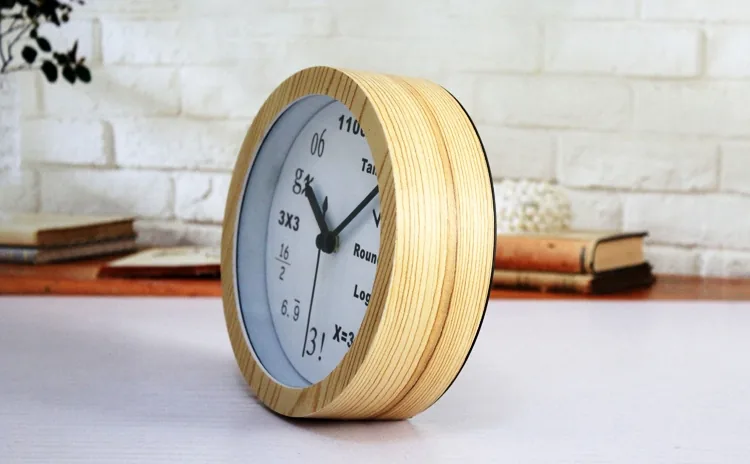 Laikrodis žadintuvas "Matematika" (12 cm)