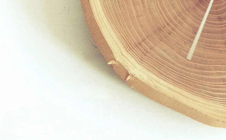 Laikrodis žadintuvas "Medžio ženklai" (12 cm)