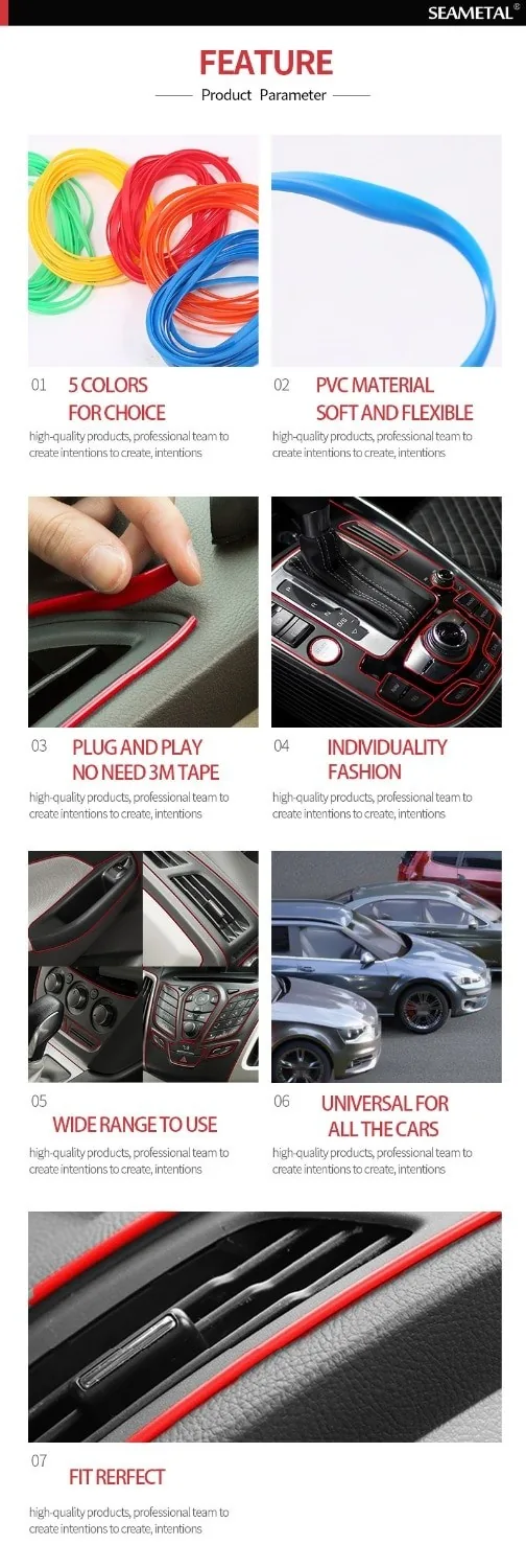 Dekoratyvinė vidaus apdailos juosta automobiliui "Renova