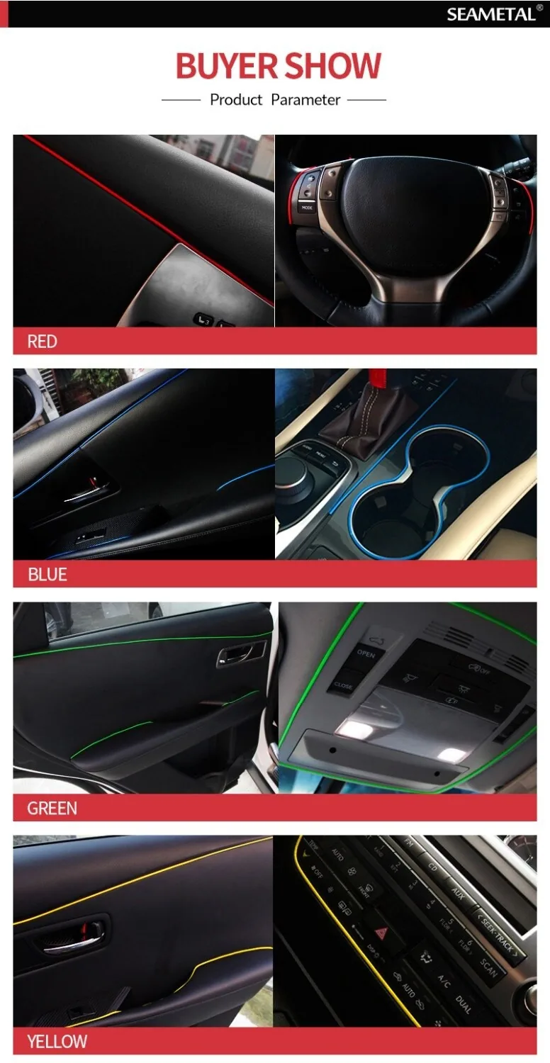 Dekoratyvinė vidaus apdailos juosta automobiliui "Renova
