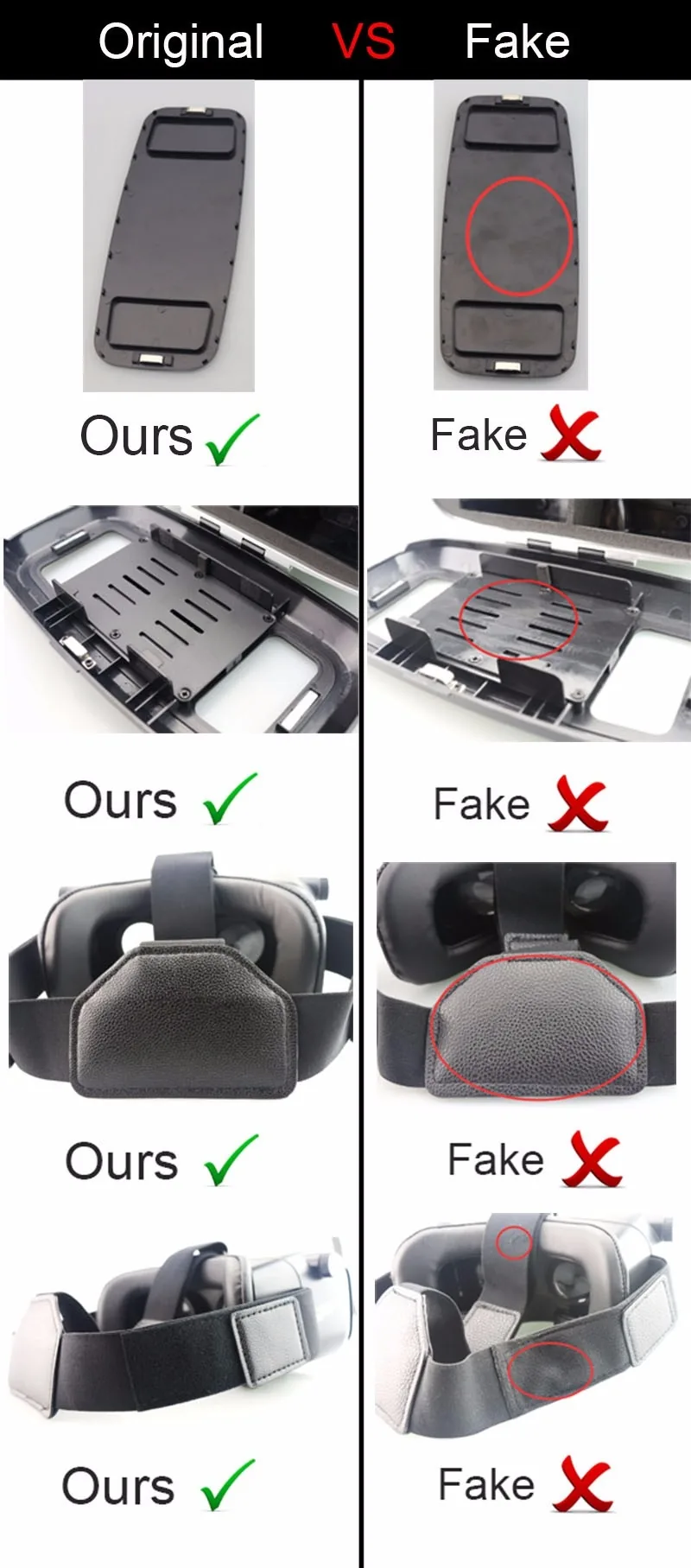 3D virtualios realybės akiniai "VR švytėjimas"