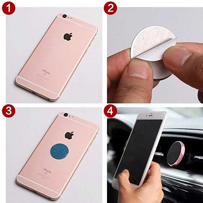Magnetiniai lipdukai mobiliojo telefono tvirtinimui (30 x 0.