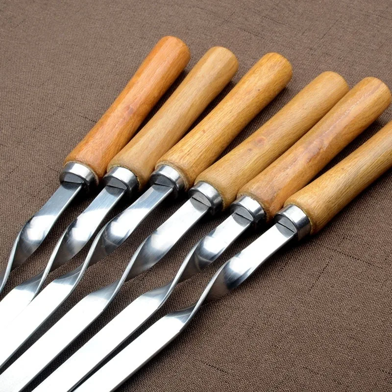 Plieniniai iešmai kepimui "Soul Kitchen BBQ" (55 cm)