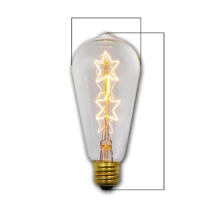 Dekoratyvinė lemputė "Edison" (E27, ST64)