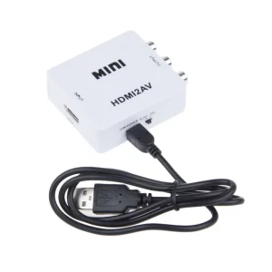 HDMI į RCA keitiklis (1080P, HDMI 1.