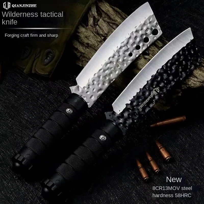 Daugiafunkcis šveicarijos armijos stiliaus peilis savigynai ir