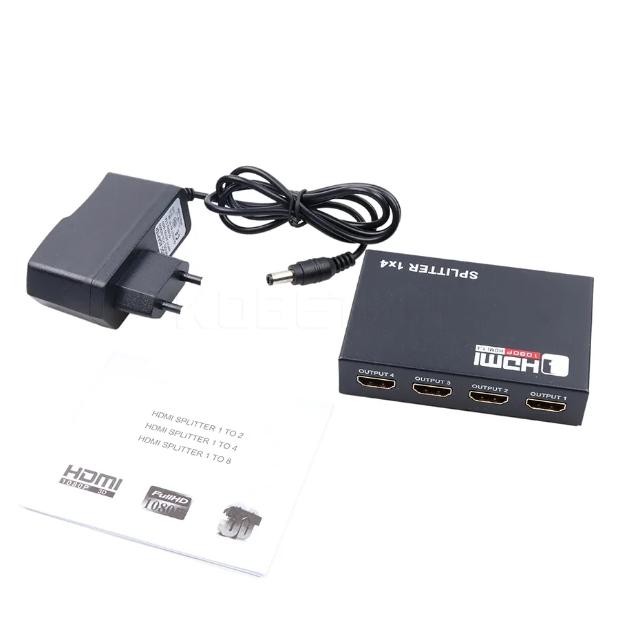 4 HDMI į vieną HDMI paskirstytojas (1080P)