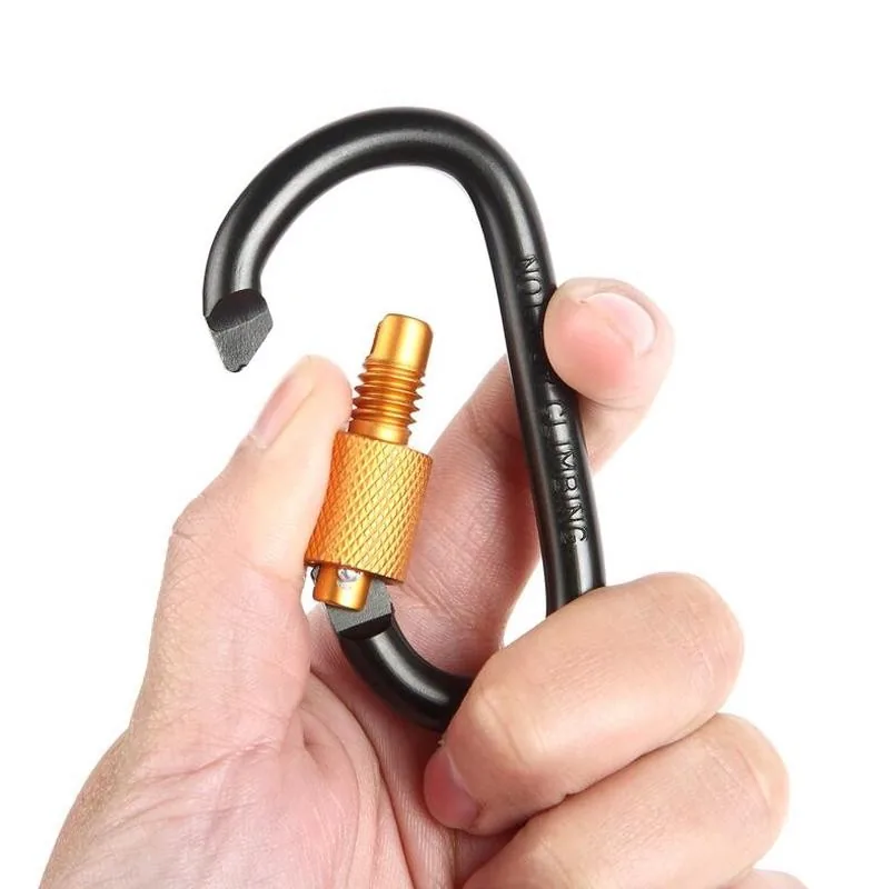 Carabiner Travel Kit Camping Equipment Alloy Aluminum Survival