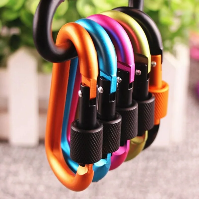 Carabiner Travel Kit Camping Equipment Alloy Aluminum Survival