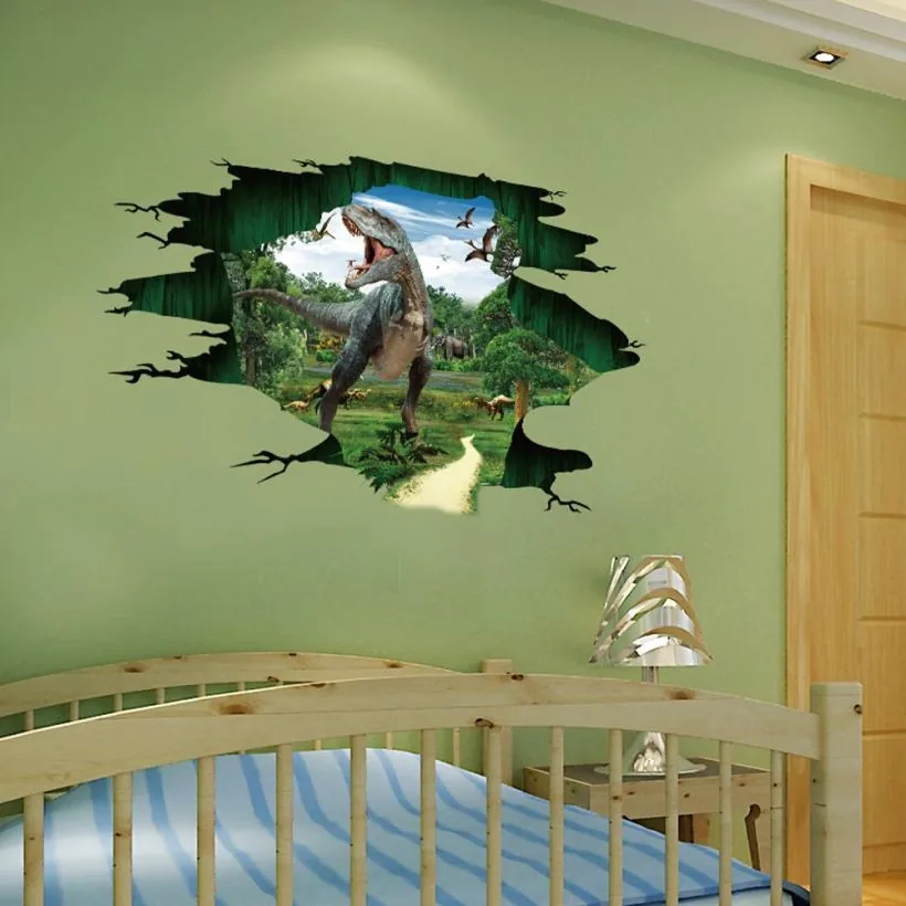 3D lipdukas "Dinozaurų slėnis" (60 x 90 cm)