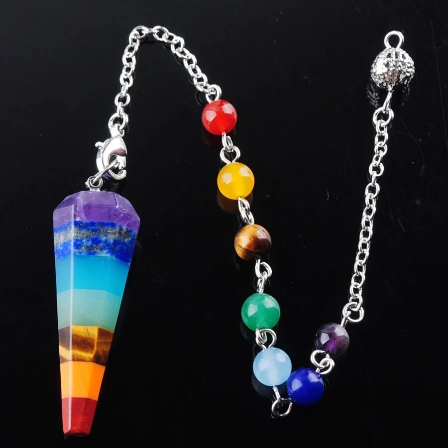 Pakabukas "7 Chakra Stone"